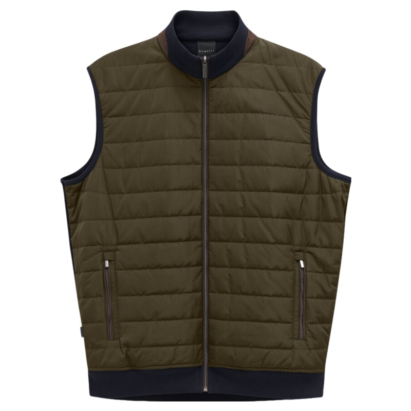 Bugatti Hybrid Gilet Green Small