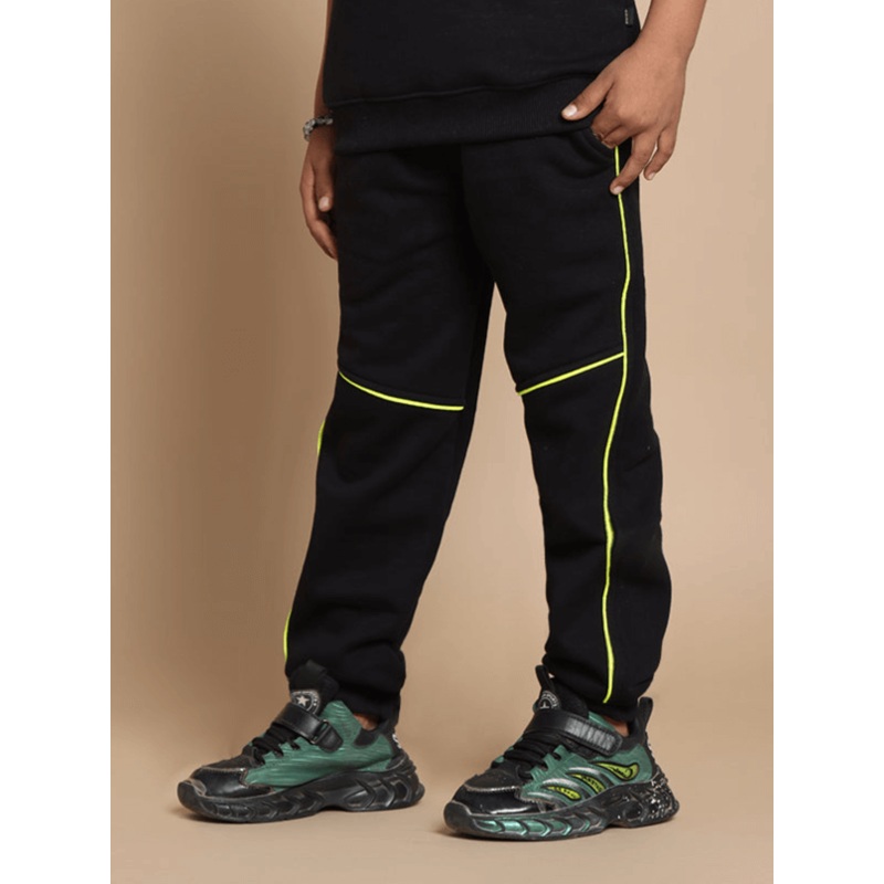 INNOCENT JOGGER FOR BOYS GIRLS BLACK 1-2 YRS