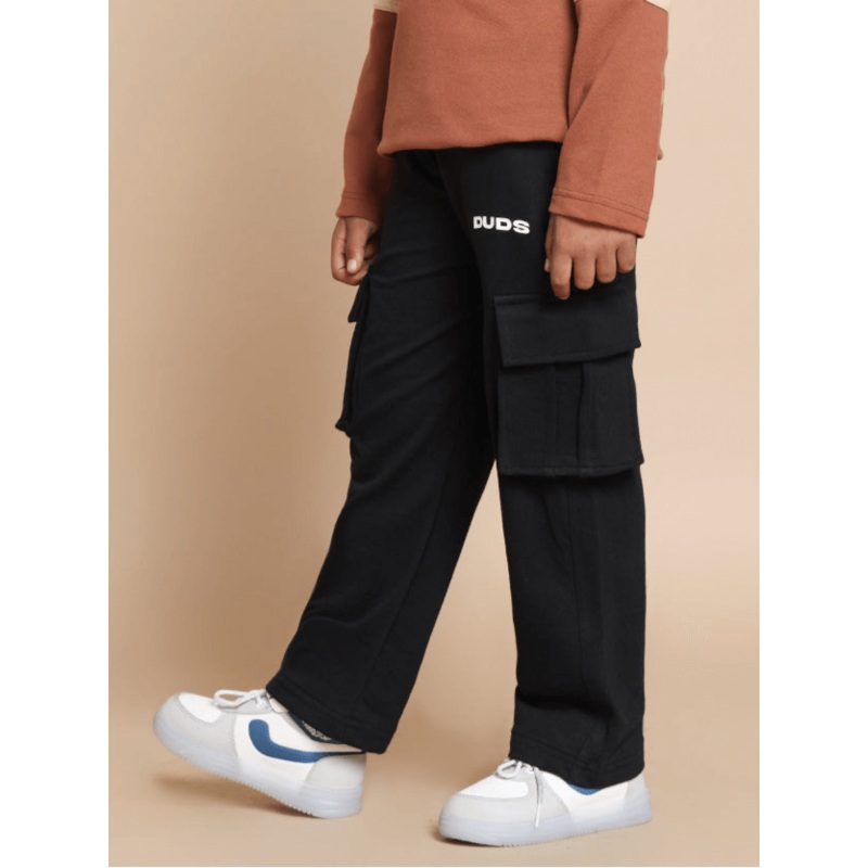 KEEP FLYING JOGGER FOR BOYS GIRLS BLACK 1-2 YRS