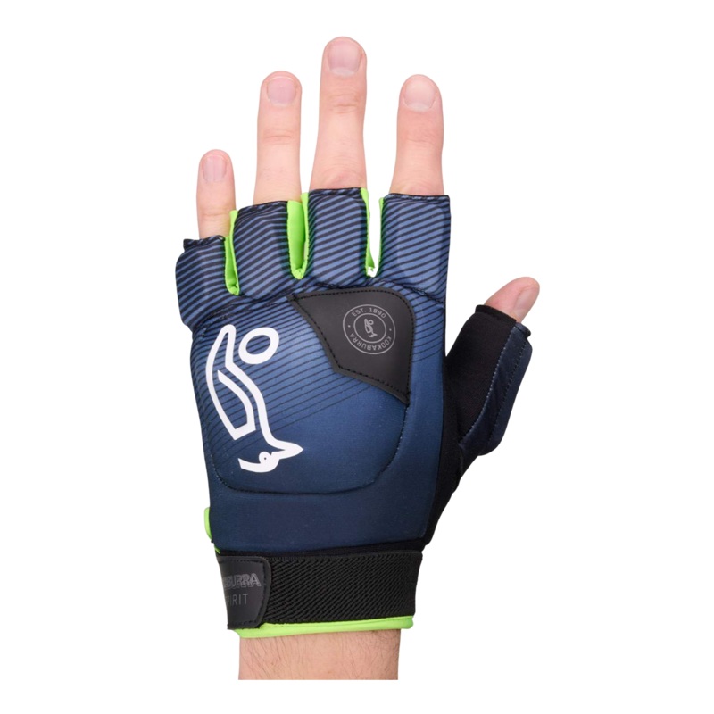 Kookaburra Pro Spirit Gloves L/h Grey/Lime X-Small