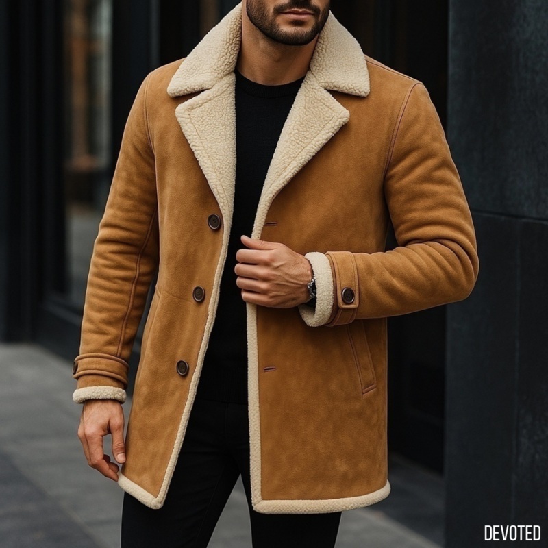 Nomad Coat XS Tan Suede