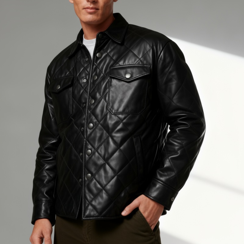 Shooter Jacket XS Black Leather