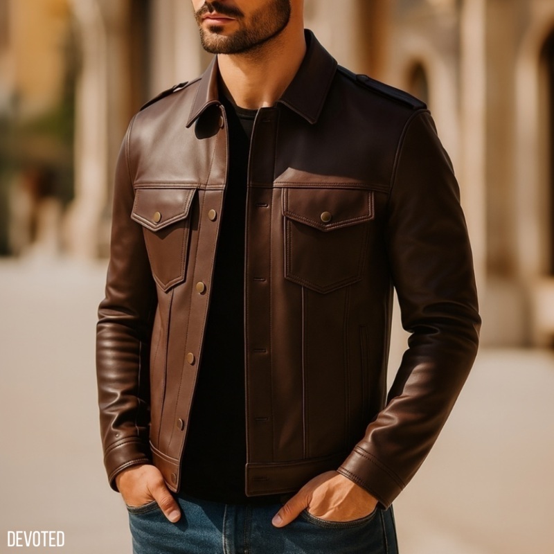 Persuader Jacket XS White Leather