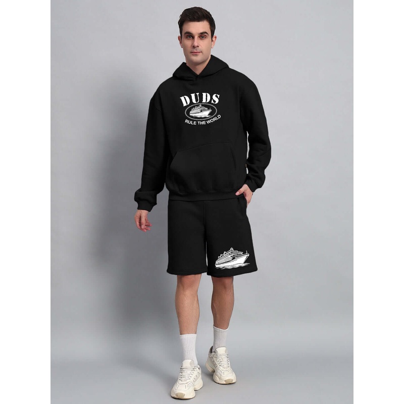 RULE THE WORLD FLEECE CO-ORD – BLACK XS