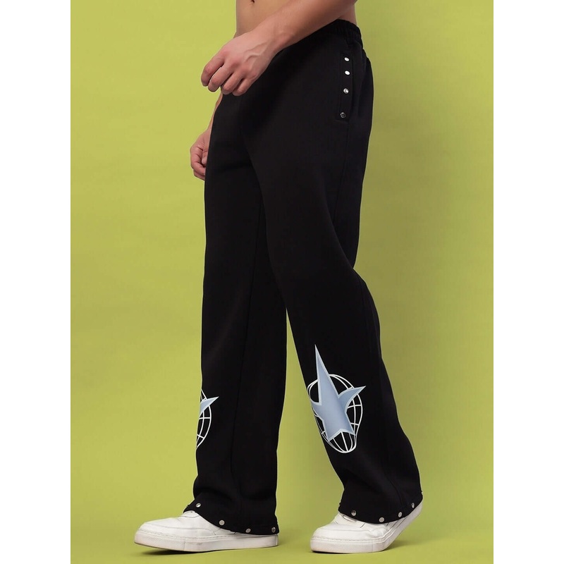 GLOBAL COTTON FLEECE JOGGER BLACK XS