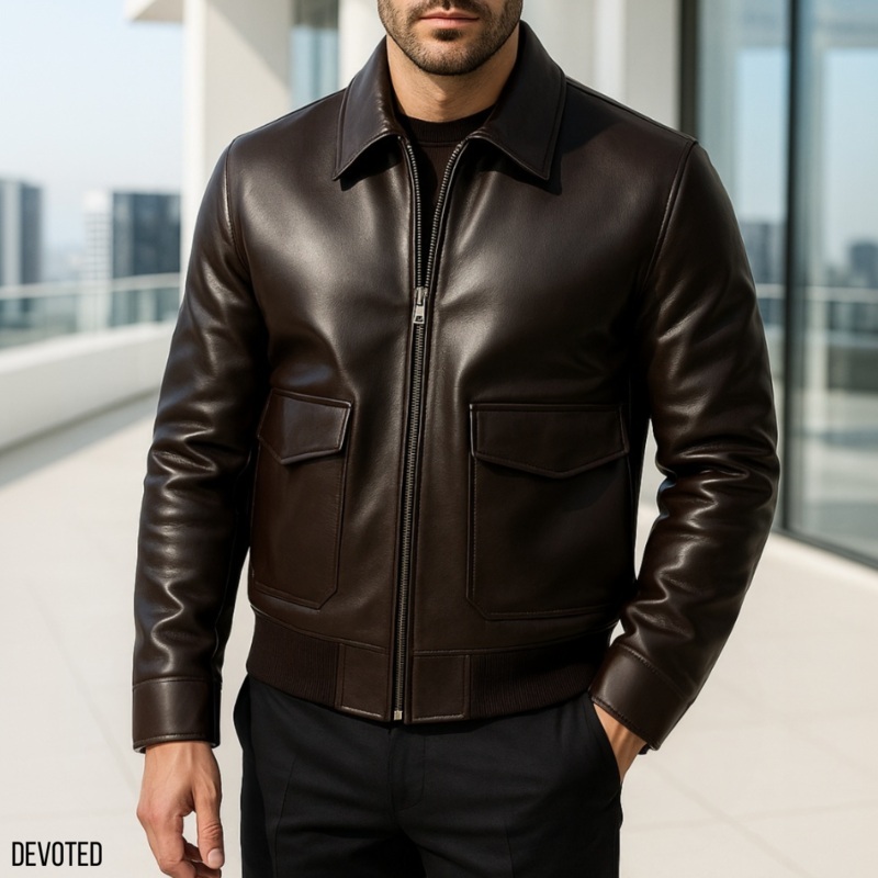 Mystere Jacket XS Chocolate Leather