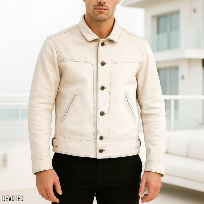Seasprite Jacket XS White Leather