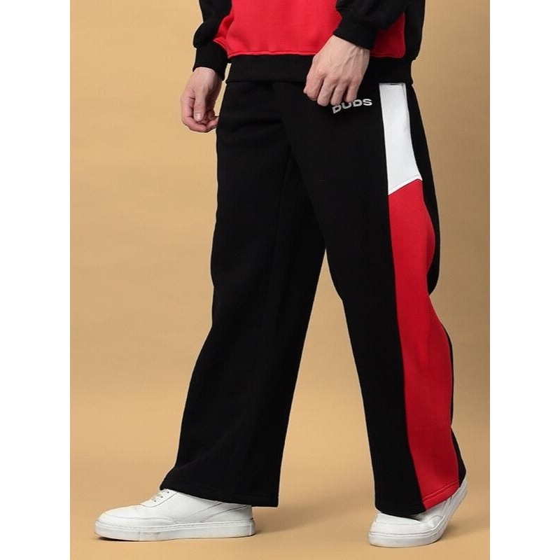 WD FERVID FLEECE COLORBLOCK CARGO PANT BLACK XS