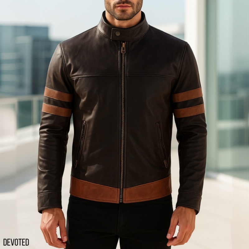 Wolf Jacket XS Chocolate Leather