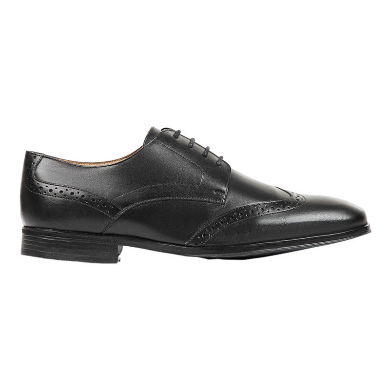 Anatomic Fabricio Leather Brogue Shoe Black 41