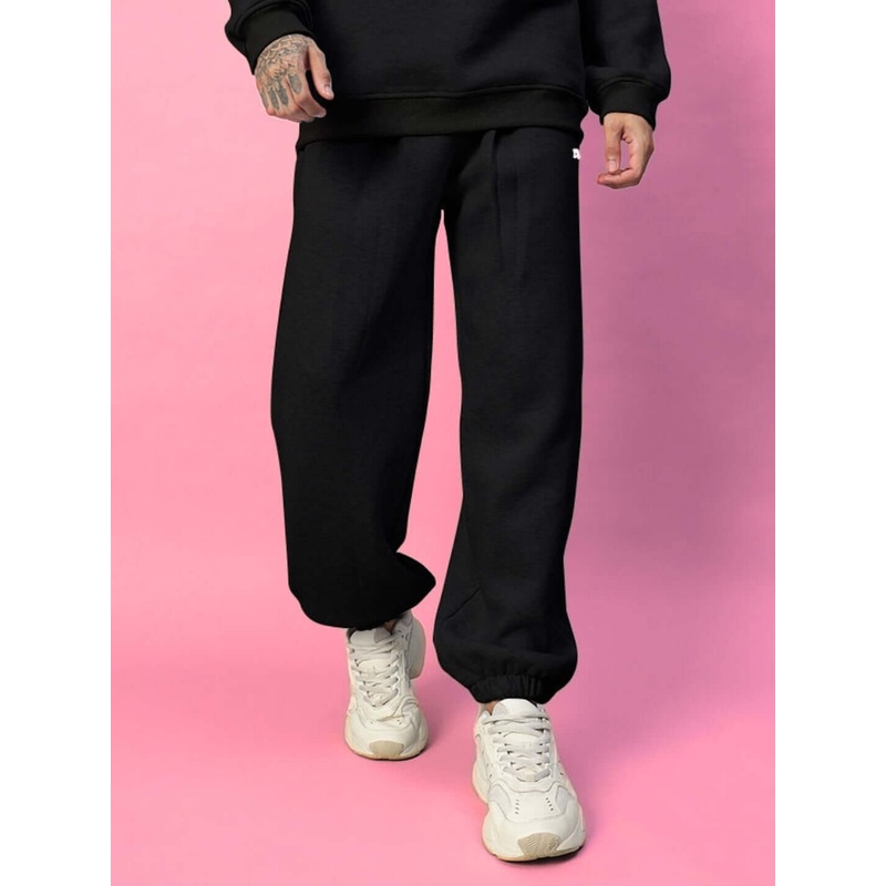 BONA-FIDE COTTON FLEECE PANT BLACK XS