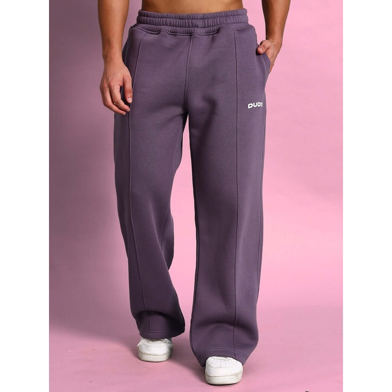CASPER COTTON FLEECE JOGGER VIOLET XS