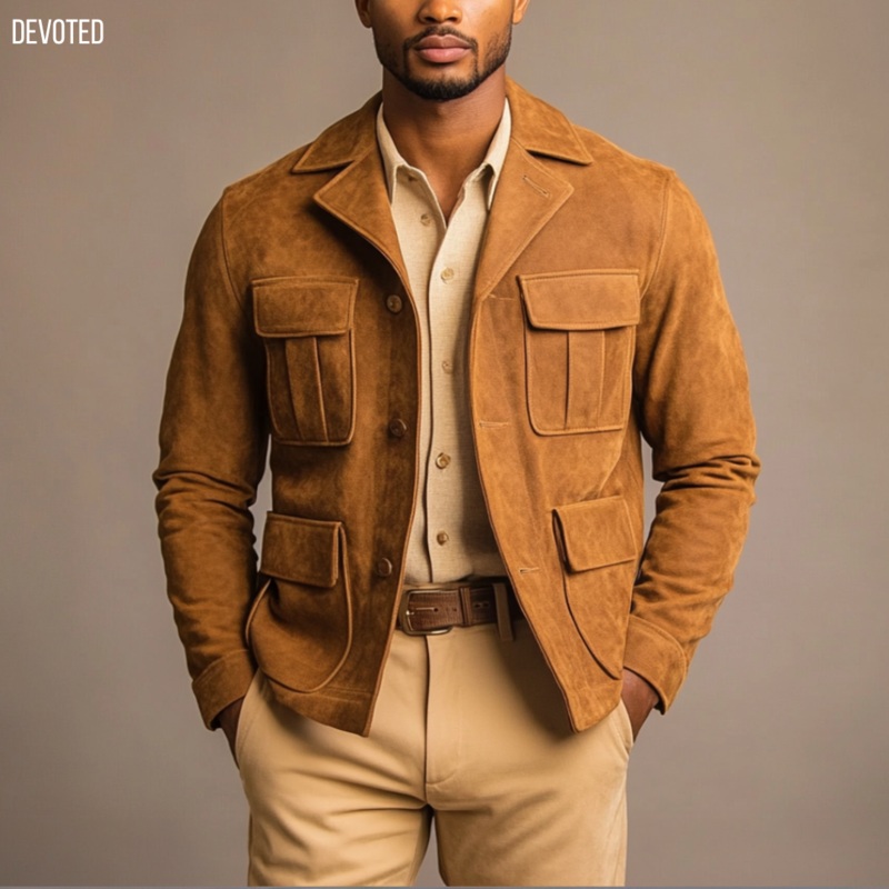 Proctor Jacket XS Tan Suede