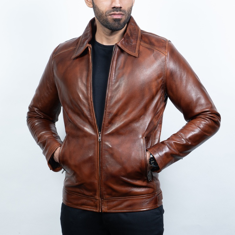 Raptor Jacket XS Brown Leather