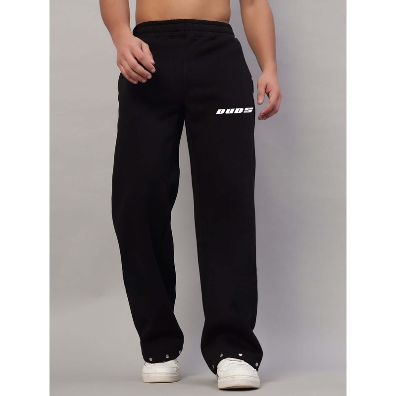 RIGID COTTON FLEECE JOGGER BLACK XS