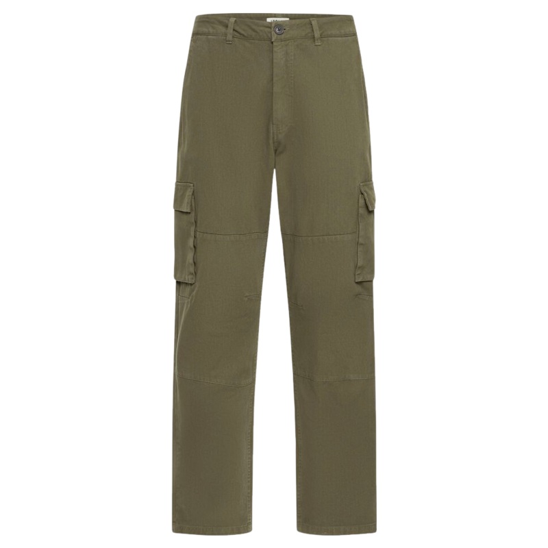 !SOLID Cargo Trousers Ivy Green Small