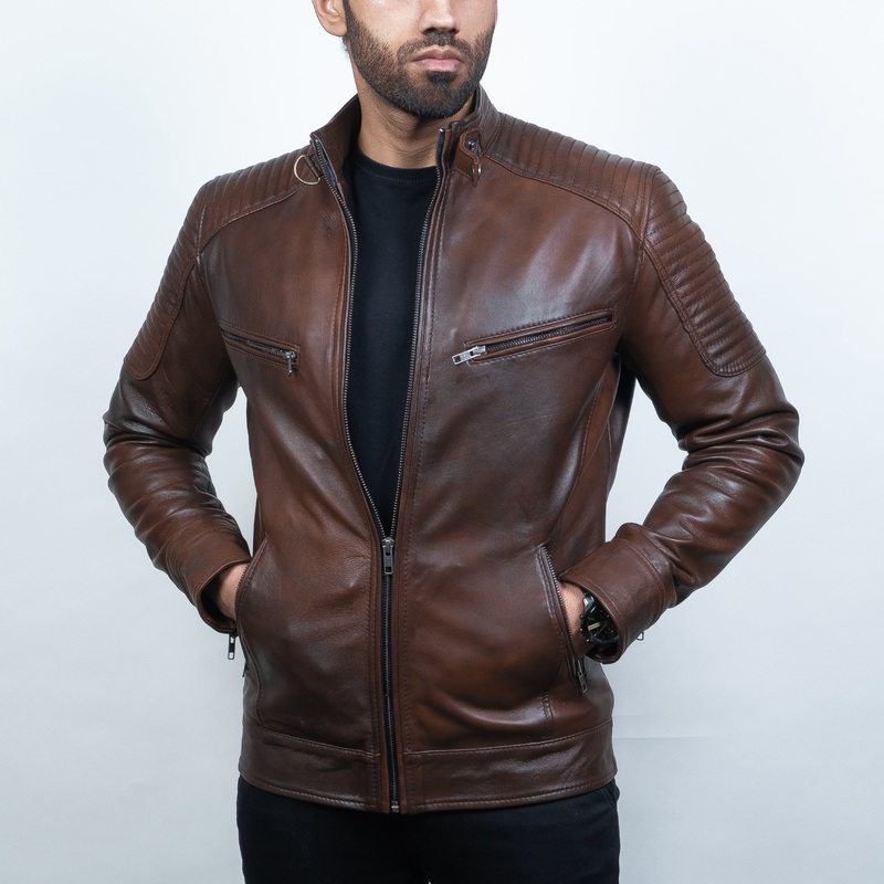 Thunderbolt Jacket XS Brown Leather