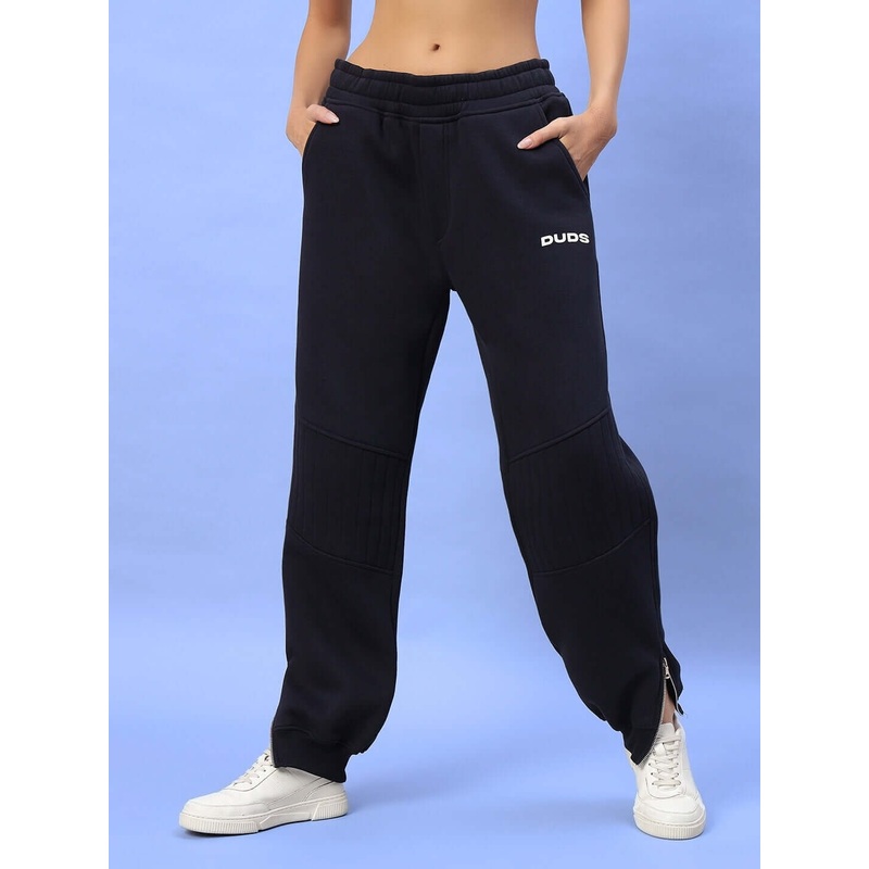 WOMEN FIGHT NIGHT FLEECE JOGGER NAVY BLUE XS