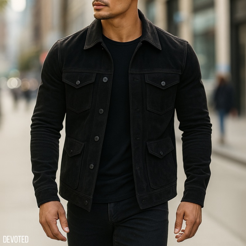 Cyclone Jacket XS Black Suede