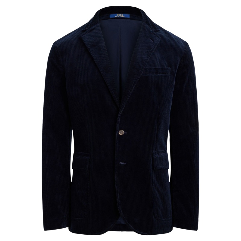 Polo Ralph Lauren Single Breasted Sport Coat Collection Navy 40 Regular