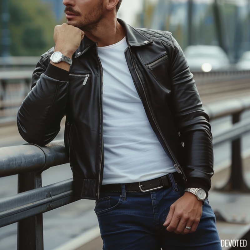 Hawk Jacket XS Black Leather