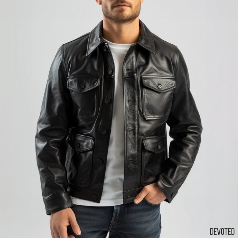 Skyray Jacket XS Black Leather