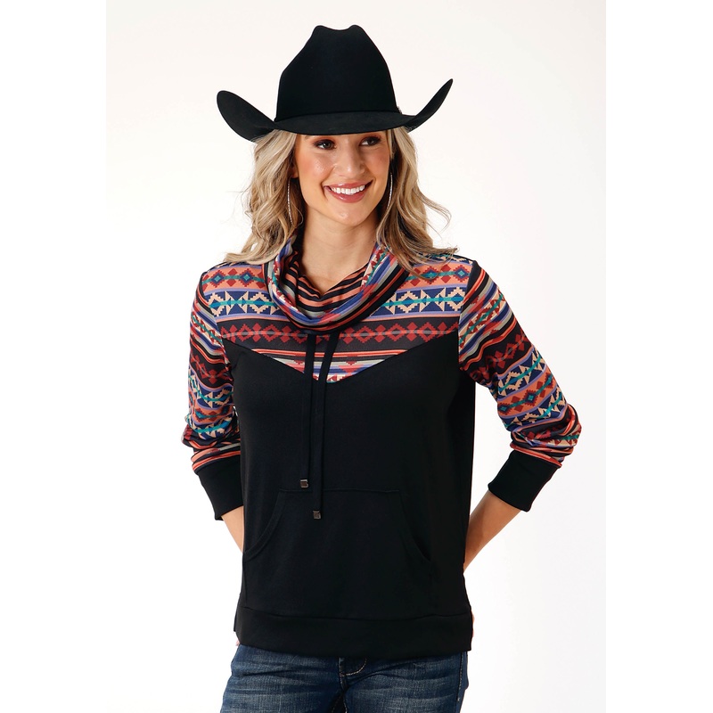 Womens Long Sleeve Knit Cowl Neck Pullover Sweater Knit Top XS