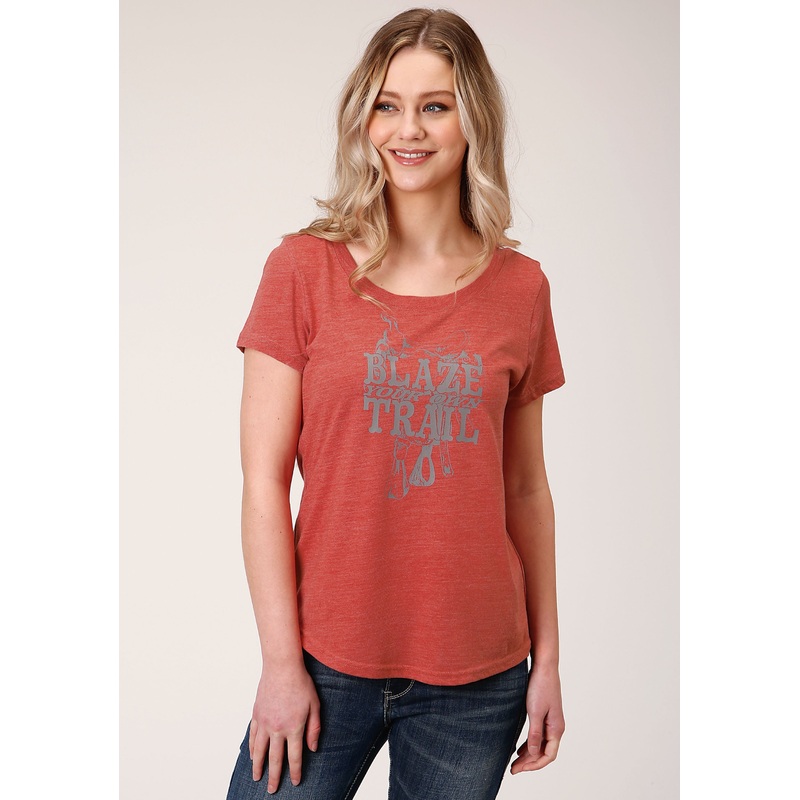 Womens Short Sleeve Knit Poly Rayon Jersey Short Sleeve  Tee Top XS