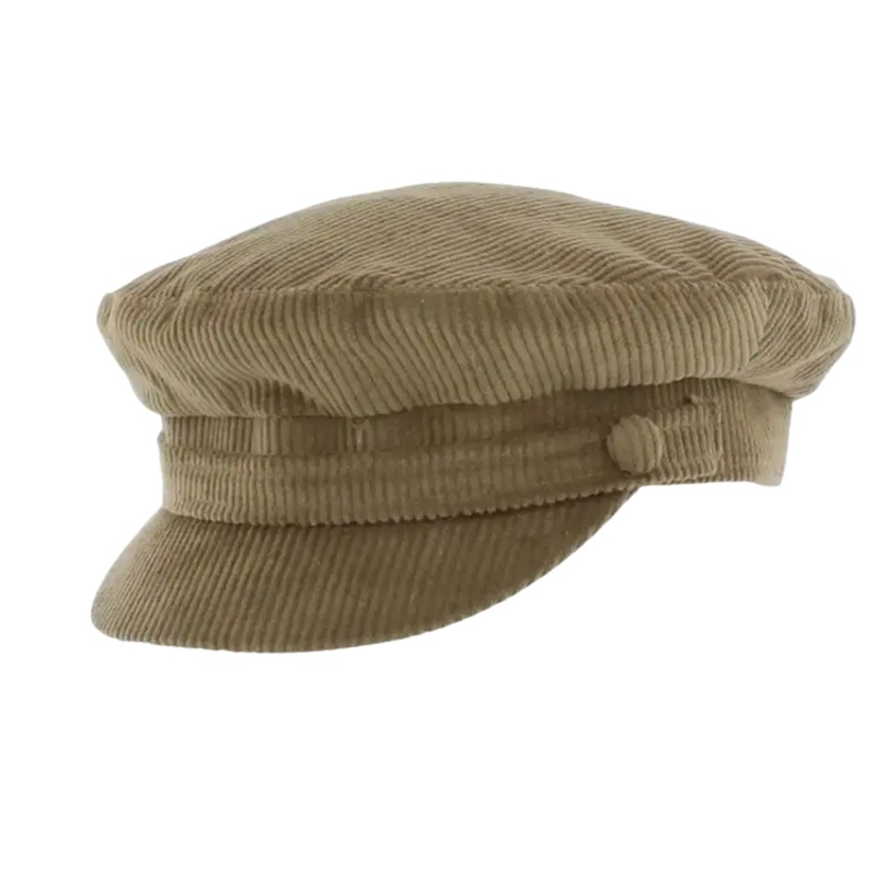 Failsworth Marine Breton Cord Cap Camel Small