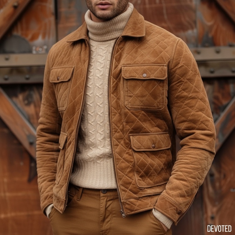 Hornbill Jacket XS Tan Suede