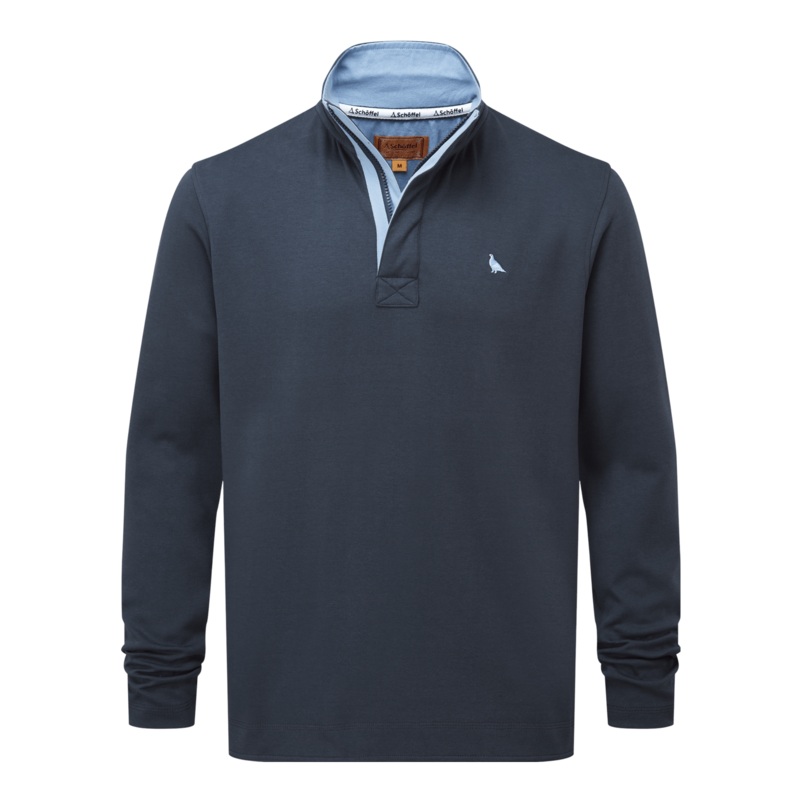 Schoffel Branscombe Cove Sweatshirt Dark Blueberry Small