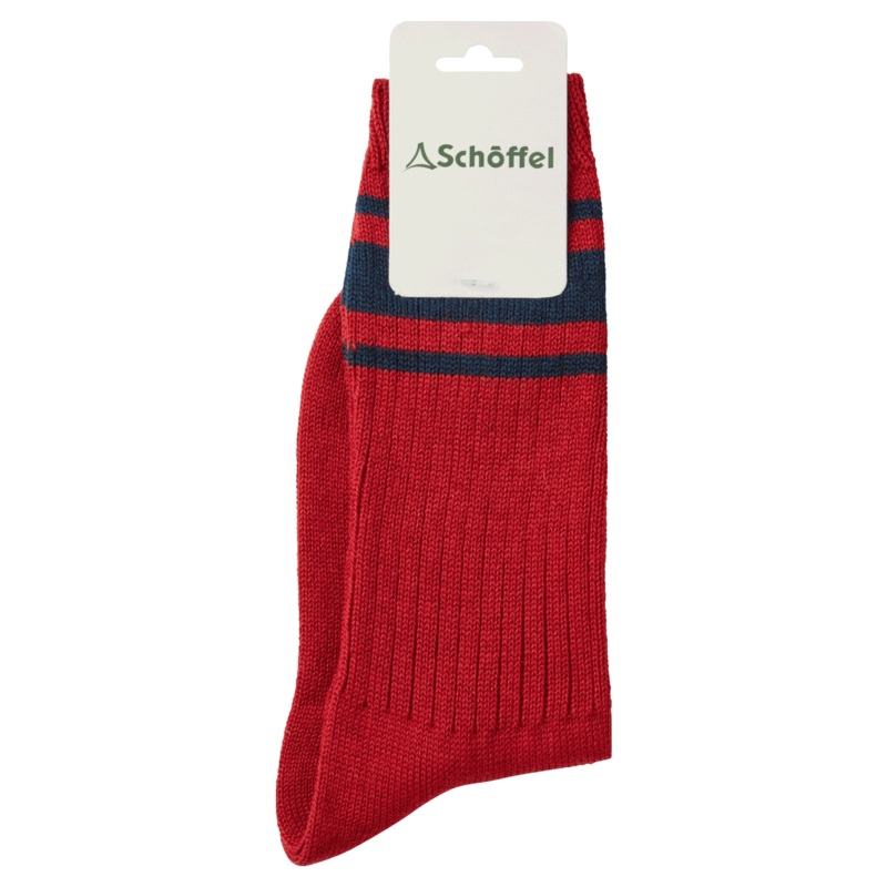 Schoffel Hilton Retro Socks Red 7-11