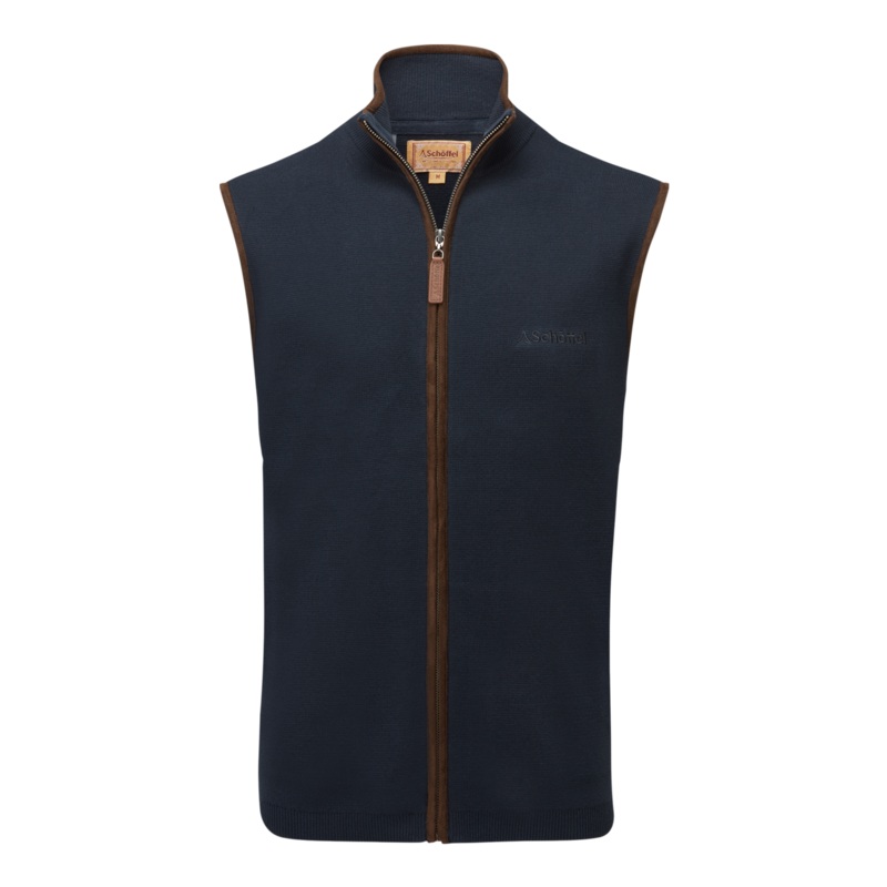 Schoffel Marlow Gilet Navy Small