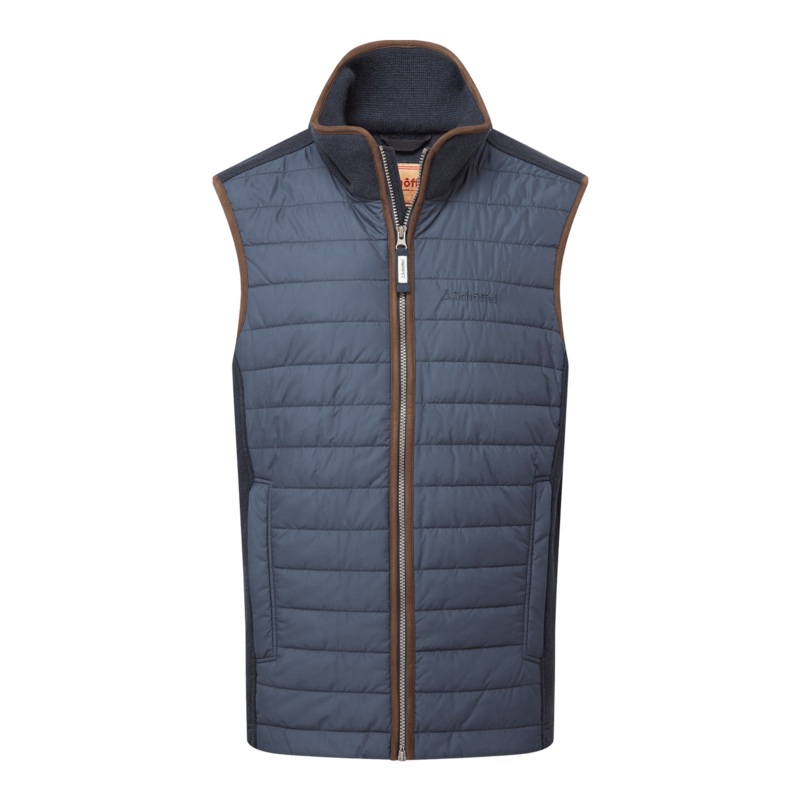 Schoffel Oakham Hybrid Gilet Petrol Blue 34