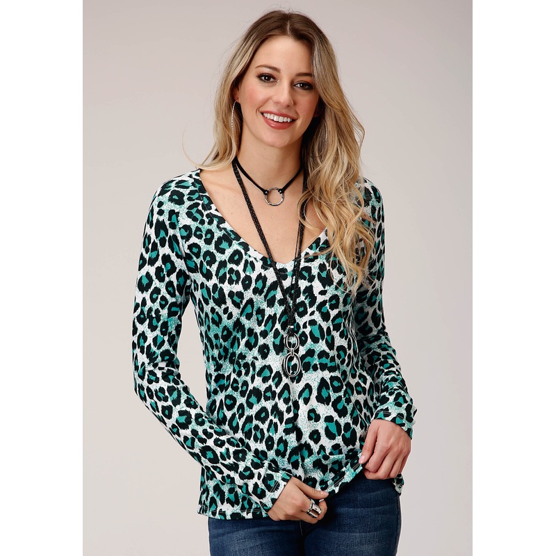 Womens Long Sleeve Knit Sweater Jersey Vneck Top XS