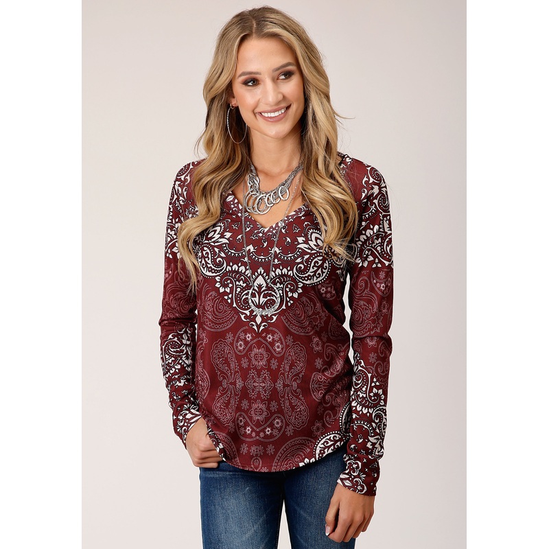 Womens Long Sleeve Knit Sweater Knit Vneck Top Top XS