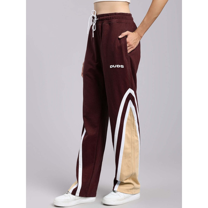 WOMENS RIO ONE RELAXED FIT JOGGERS MAROON XS