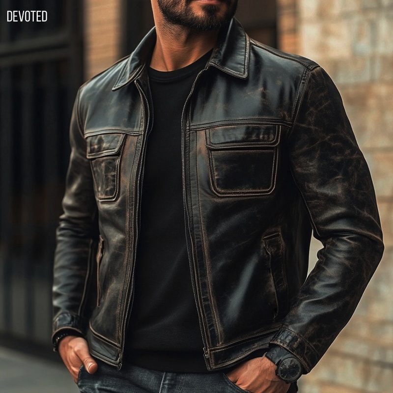 Devastator Jacket XS Black Leather