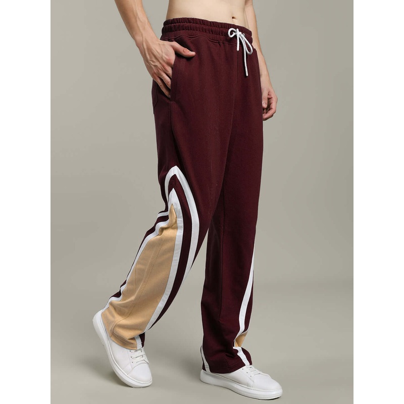 RIO ONE RELAXED FIT JOGGERS MAROON XS