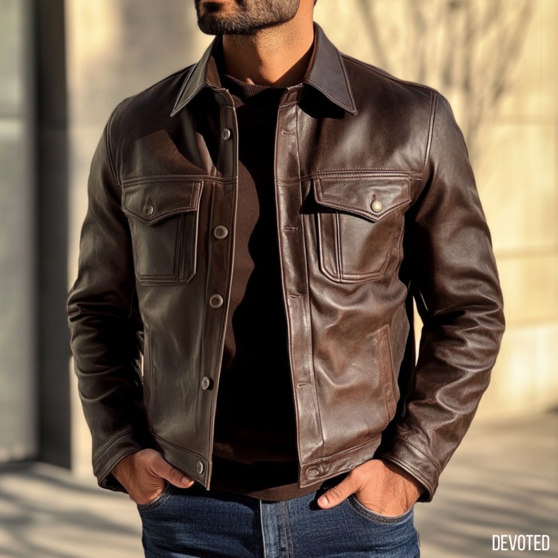 Skyraider Jacket XS Chocolate Leather