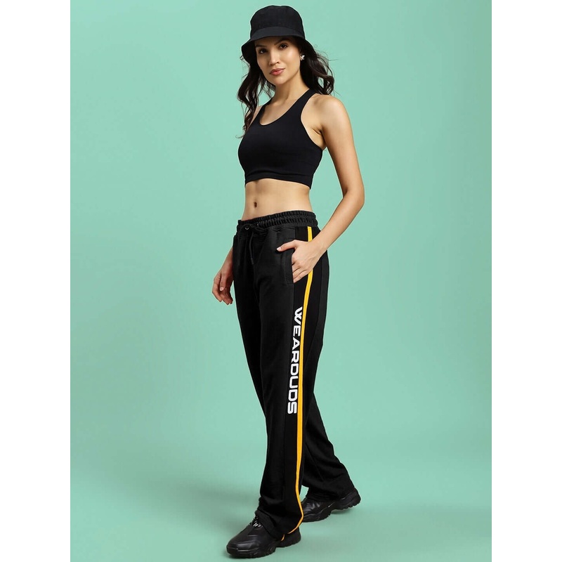 WOMENS ROGER RELAXED-FIT JOGGERS BLACK XS