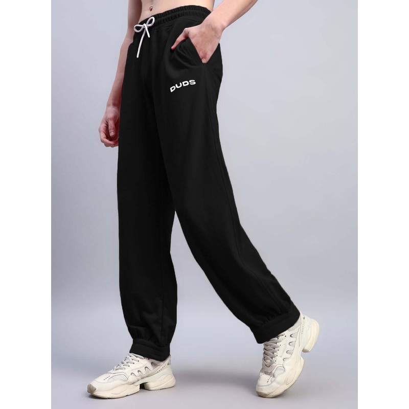 AUSTRIAN RELAXED-FIT JOGGERS BLACK XS