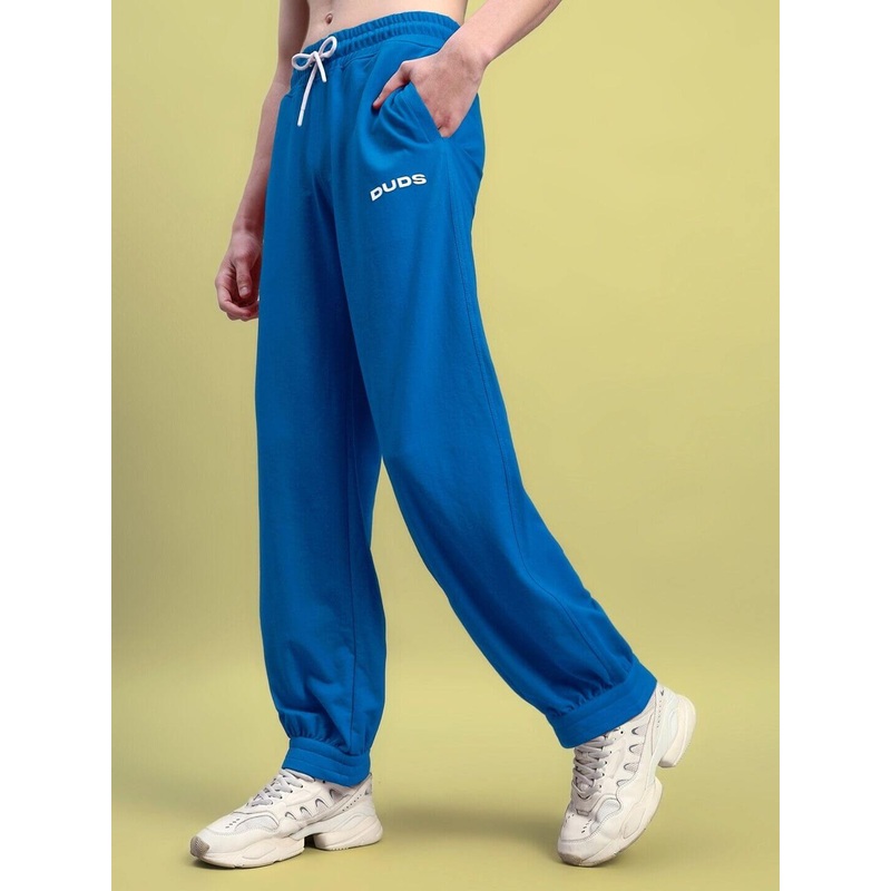 AUSTRIAN RELAXED-FIT JOGGERS BLUE XS