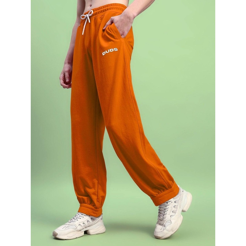 AUSTRIAN RELAXED-FIT JOGGERS ORANGE XS