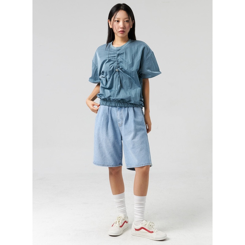 Denim Bermuda Shorts CL326 Light blue S