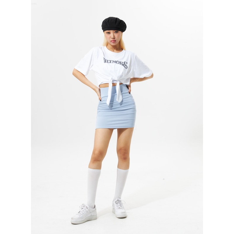 High Waist Mini Skirt IL331 Pink S/M