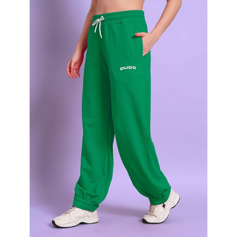 WOMENS AUSTRIAN RELAXED-FIT JOGGERS GREEN XS