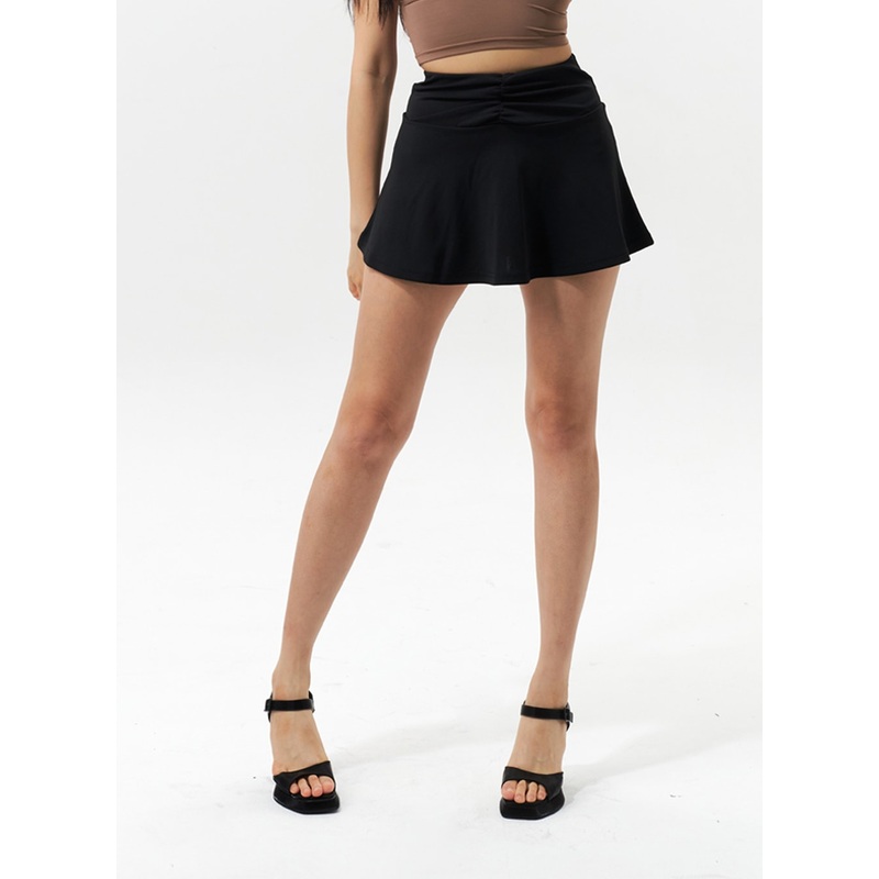 A-Line Mini Skirt IU322 White S/M