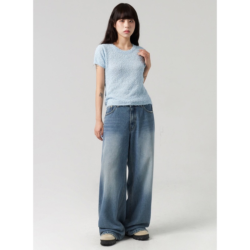 Baggy Jeans CL313 Blue S