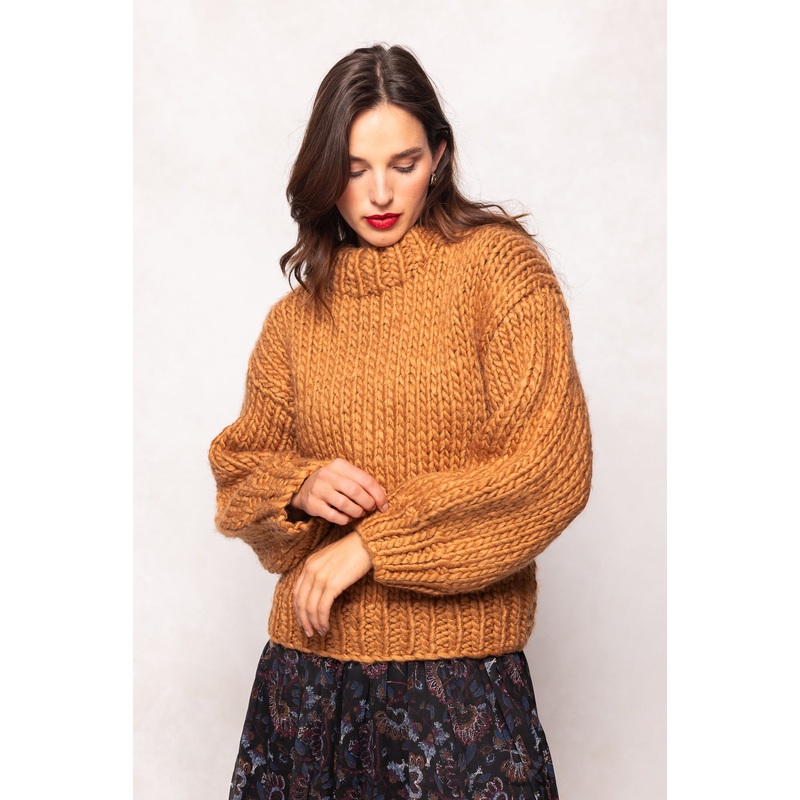 Ira Sweater in Almond XXS